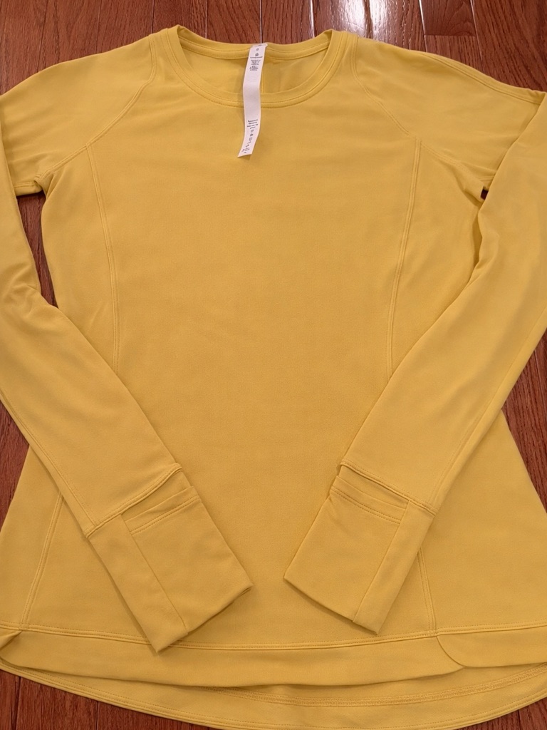 Lululemon Runderful Long Sleeve Size 6